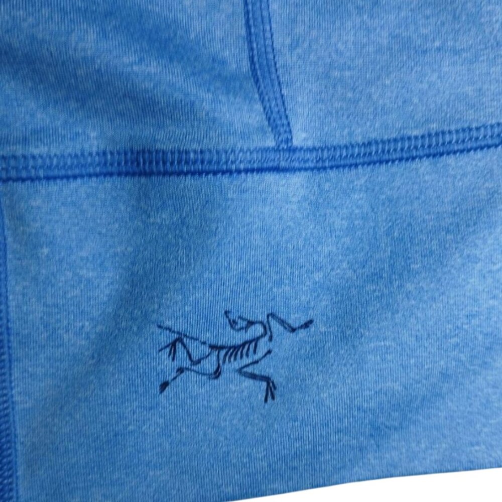 Arc'teryx Women's Senna Tank Top - Size Estimated L - Blue/Yellow, Built-in Bra - Picture 5 of 7